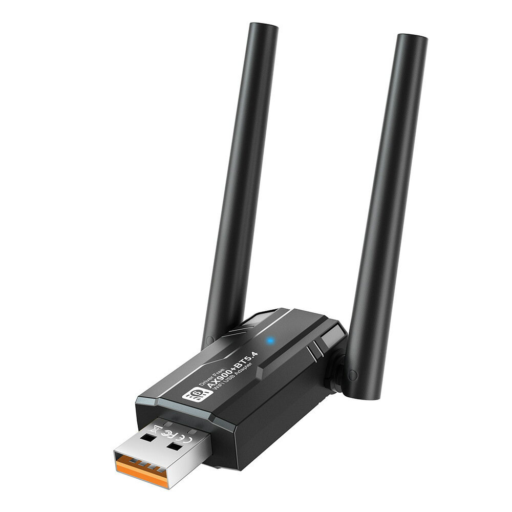 wifi6雙頻無線網卡免驅動900M 臺式機電腦USB外接網路接收藍芽5.4【尚宜家居】
