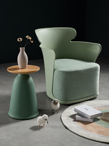 慵懶空間北歐創意茶幾凳現代沙發邊幾網紅咖啡廳奶茶店圓幾