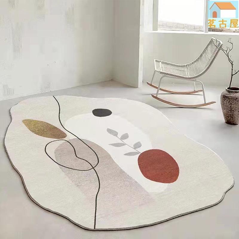 #小清新ins #仿羊絨地毯#簡約輕奢地毯#臥室地毯# 整鋪客廳地墊