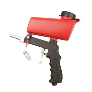 跨境小型手持式氣動噴砂槍便攜式氣動塑料噴合金砂槍電動工具配件