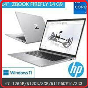 HP Zbook FIREFLY14 G9 6X1H2PA 14 吋行動工作站筆電 G9/14/i7-1260P/SSD 512GB/1x8GB/W11PDGW10/333