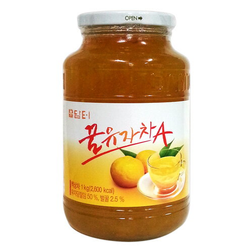 Damtuh丹特 韓國蜂蜜柚子茶 1kg