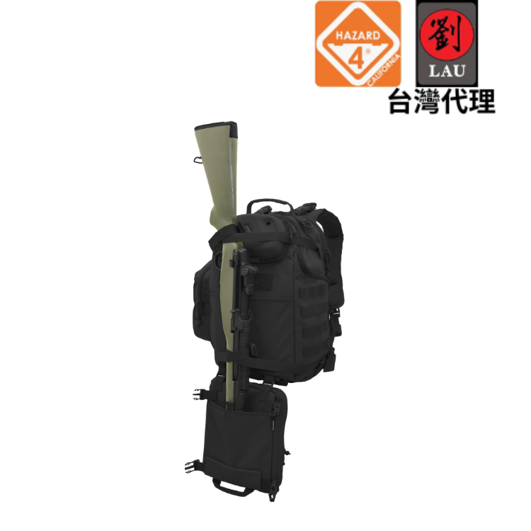 【軍用外部載體式後背筆電包】HAZARD 4 BKP-DBG-BLK 外部載體式後背筆電包(黑) 4