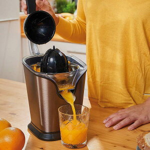 Black+Decker百得電動榨橙汁機家用榨汁機果汁橙子壓榨器渣汁分離 樂居家百貨