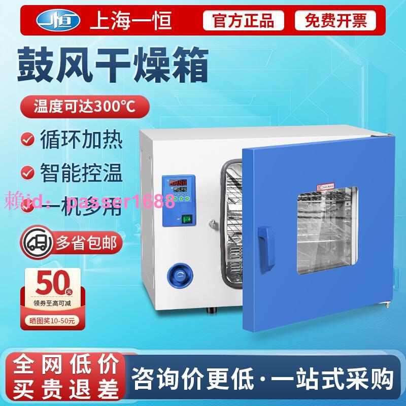 上海一恒臺式鼓風乾燥箱DHG-9013A/9023A一恒電熱恒溫烤箱烘乾箱