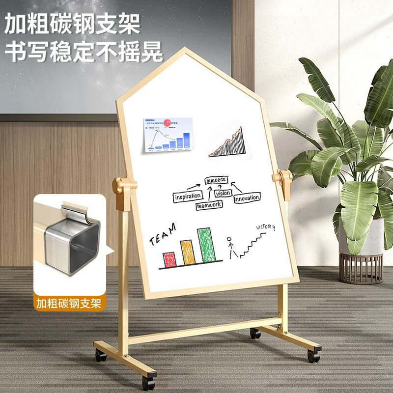 限時減免！免運 黑板 白板 白板寫字板支架式雙面磁性教學培訓辦公小黑板兒童家用掛式可擦寫八折下殺 打骨折 可開發票 加客服賴享受巨額減免金牌保障