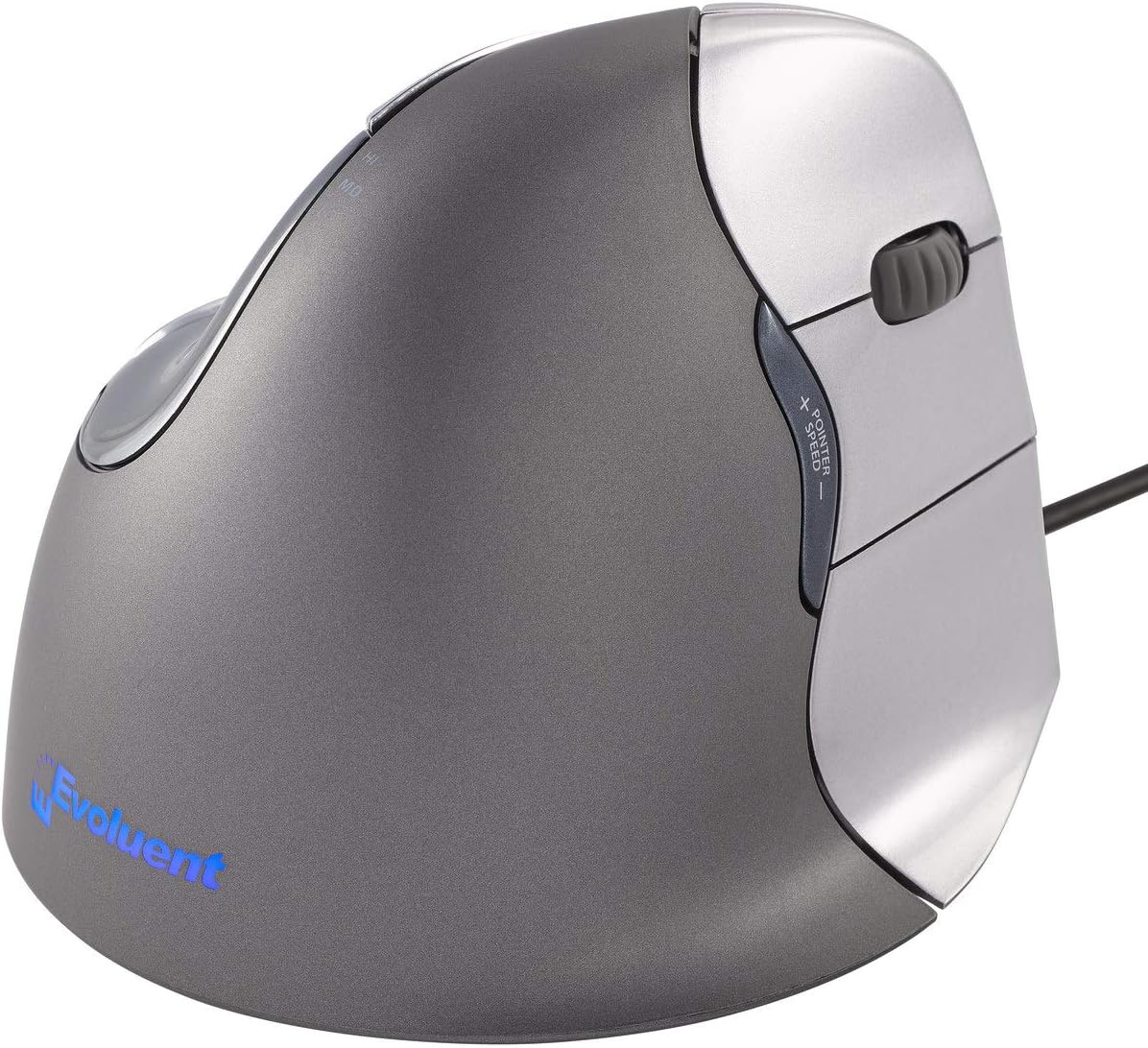 [8美國直購] Evoluent VM4R VerticalMouse 4 Right Hand Ergonomic Mouse 滑鼠 with Wired USB Connection (Regular Size)