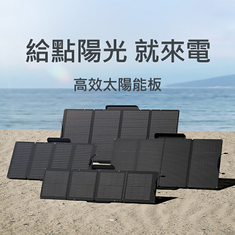 EcoFlow 正浩 400W 便攜太陽能板【APP享6%回饋】 2