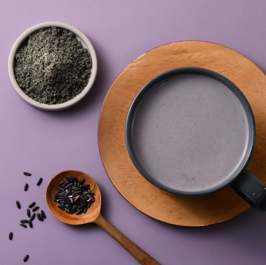 歐可茶葉 真奶茶 A12黑芝麻紫米拿鐵(8包/盒) 1