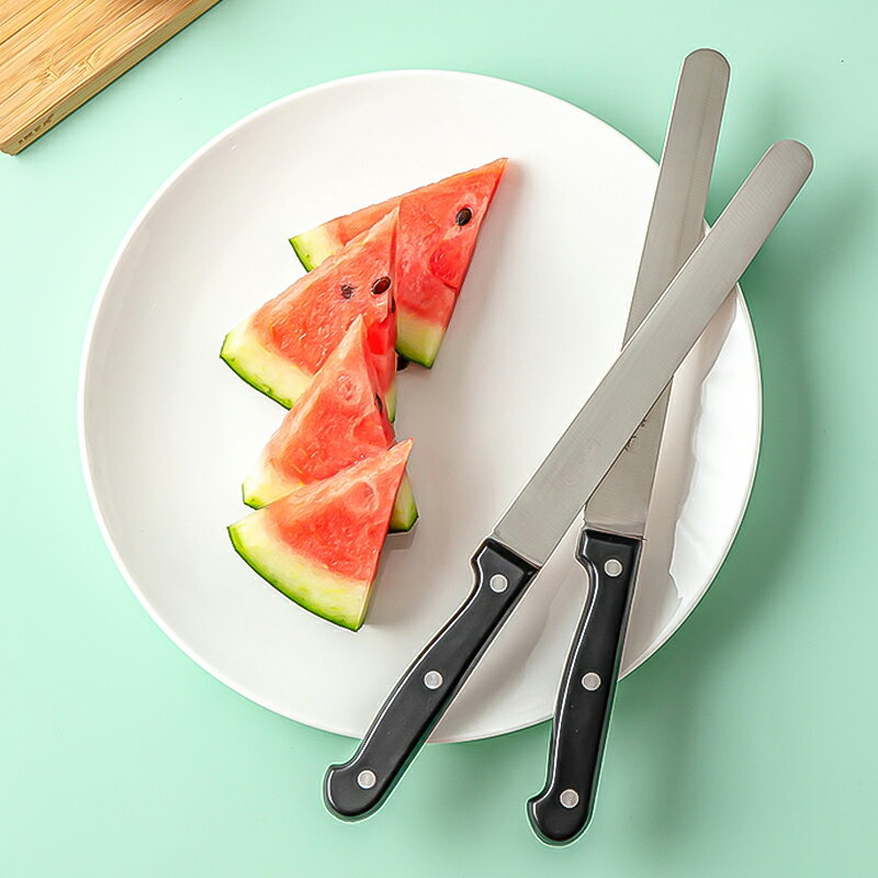 不銹鋼水果刀瓜果切塊刀切西瓜神器家用水果分割器加長開西瓜刀