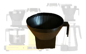 金時代書香咖啡 Technivorm Moccamaster 美式濾泡式咖啡機黑色濾杯 適用KBGT/KBGC(歡迎加入Line@ID:@kto2932e詢問)