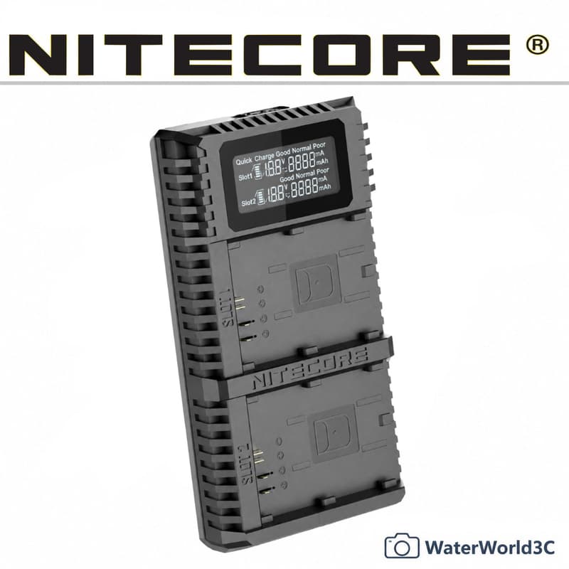 NITECORE 奈特柯爾 USN4 Pro SONY FZ100 雙槽USB快速充電器 TYPE-C【中壢-水世界】