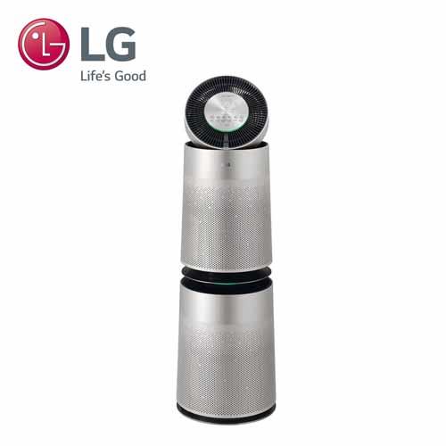 LG PuriCare™ 360°空氣清淨機 - 適用30坪(雙層) AS101DSS0送1切2孔轉接器