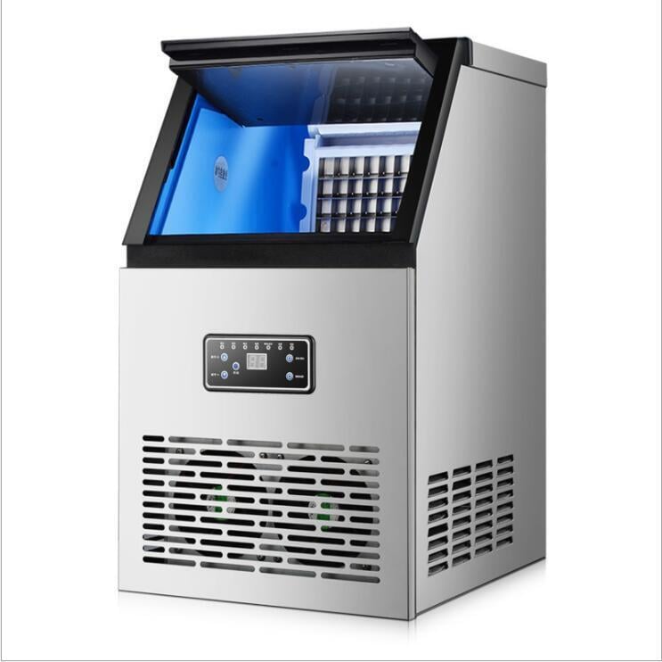 110V/ 220V【臺灣專用製冰機】製冰機 家用商用110V 全自動製冰機 奶茶店KFC方冰塊大中小型製冰機