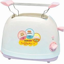 免運費 KRIA可利亞 烘烤二用笑臉麵包機 KR-8001(粉色)