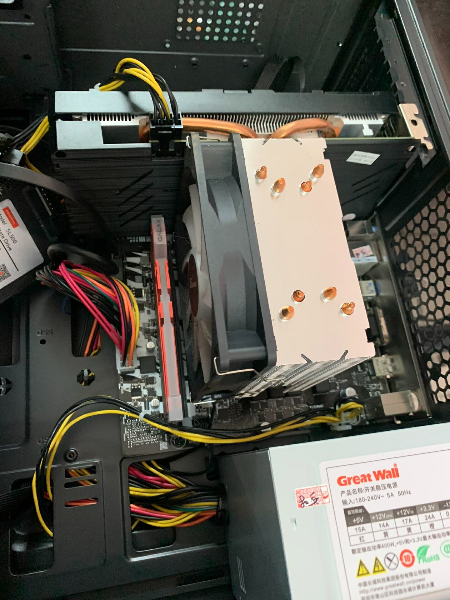 「遊戲電競主機」i3 12100F 華碩H610M RTX3060 12G獨顯 海景房機殼 DDR4 16G 疾速M.2 SSD