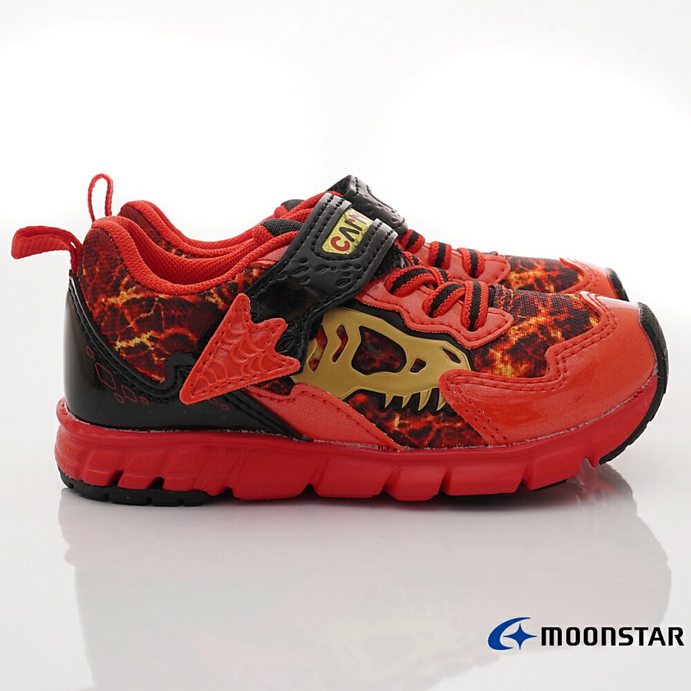 ★過年特賣★日本月星Moonstar機能童鞋Carrot系列寬楦公園玩耍鞋款23172紅(中小童段) 3
