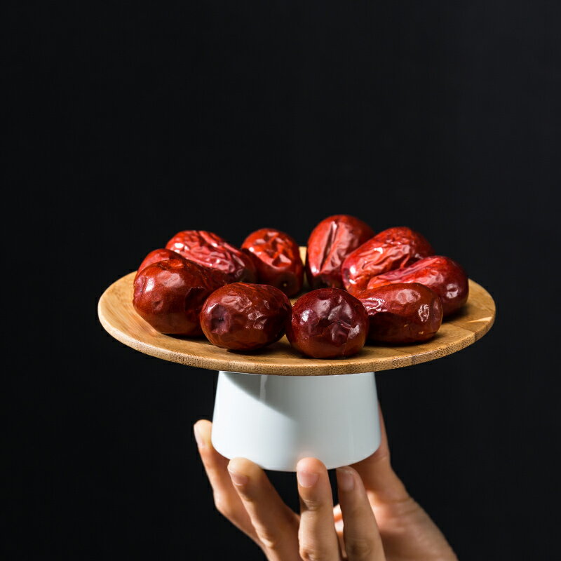 水果盤客廳家用創意干果盤糖果盤陶瓷多層分格水果籃甜品臺展示架