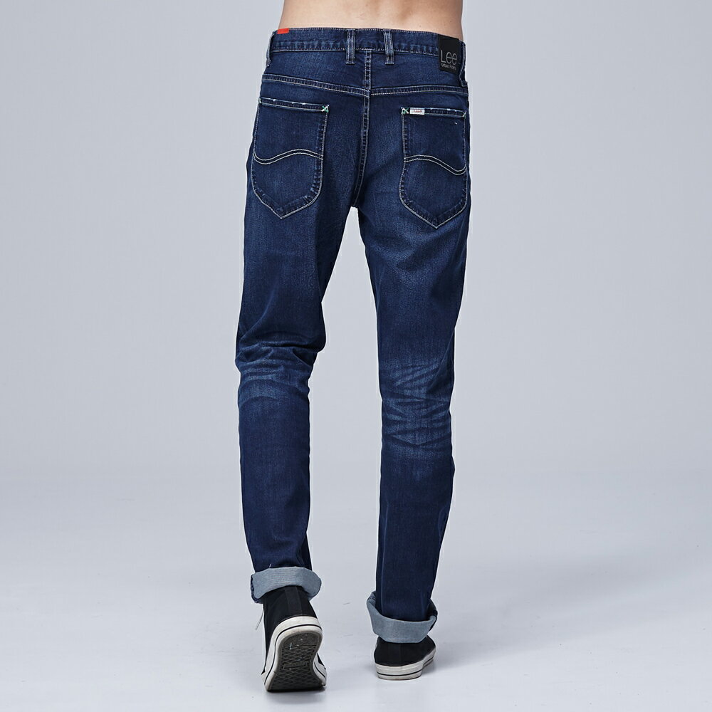 ❆涼感褲❆Lee 726 中腰舒適小直筒牛仔褲 RG Jade Fusion 男款 中藍 2