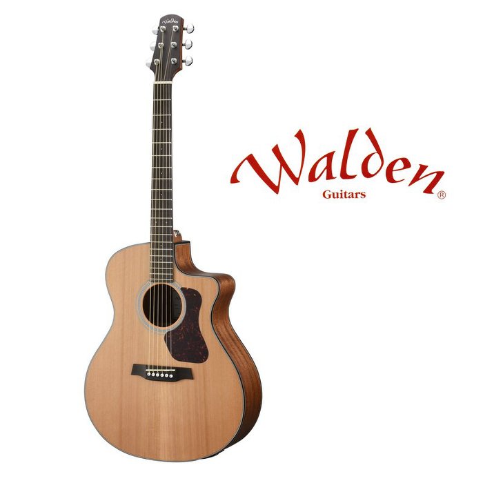 分期免運 Walden NATURA G570CE 西卡雲杉 面單板 GA 桶身 民謠吉他 電木吉他【唐尼樂器】