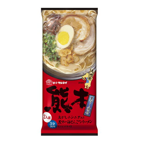 丸太熊本黑麻油豚骨風味拉麵186g【愛買】