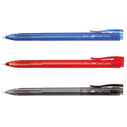Faber-Castell 輝柏 RX-7 酷溜自動原子筆 10支/盒【領券滿額再折千6/30止】