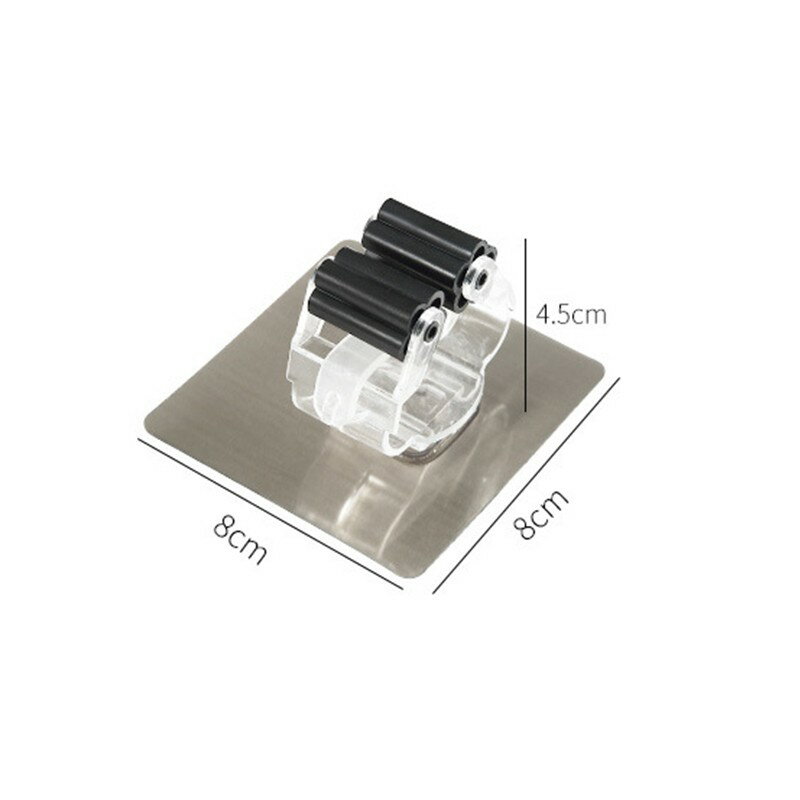 免釘拖把掛架【A011】台灣出貨 居家  壁掛拖把架 掃把架 吸盤架 浴室收納架 浴室架 掛架 拖把掛架 免打孔 6