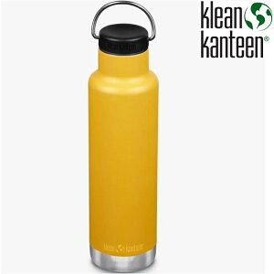 Klean Kanteen Classic Insulated 窄口不鏽鋼保溫瓶 20oz/592ml K20VCPPL MG 菊黃
