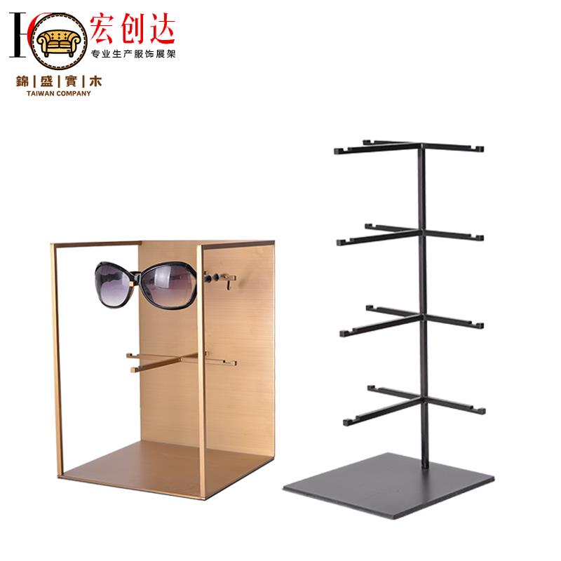 特惠/免運 工廠直銷 展示架 掛包架 陳列架 收納架 不銹鋼眼鏡展示架眼鏡店收納架陳列道具太陽鏡墨鏡擺臺支架子新款可開發票 全館折扣 售後保障 j5428