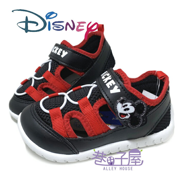 *迪士尼DISNEY 童款米奇包趾運動涼鞋 [120127] 黑 MIT台灣製造【巷子屋】