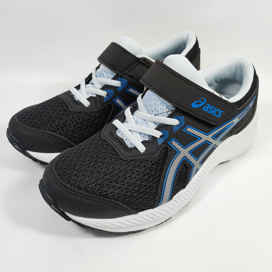 3月特價 ASICS 亞瑟士 童鞋CONTEND 8 慢跑鞋 魔鬼氈 運動鞋 1014A258-006 [陽光樂活](DZ)