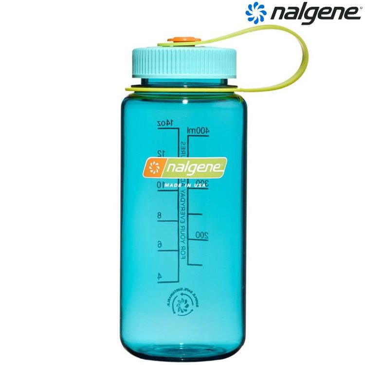 Nalgene 500cc 寬嘴水壺/運動水瓶/寬口瓶 Tritan Sustain 美國製 2020-0416 蔚藍