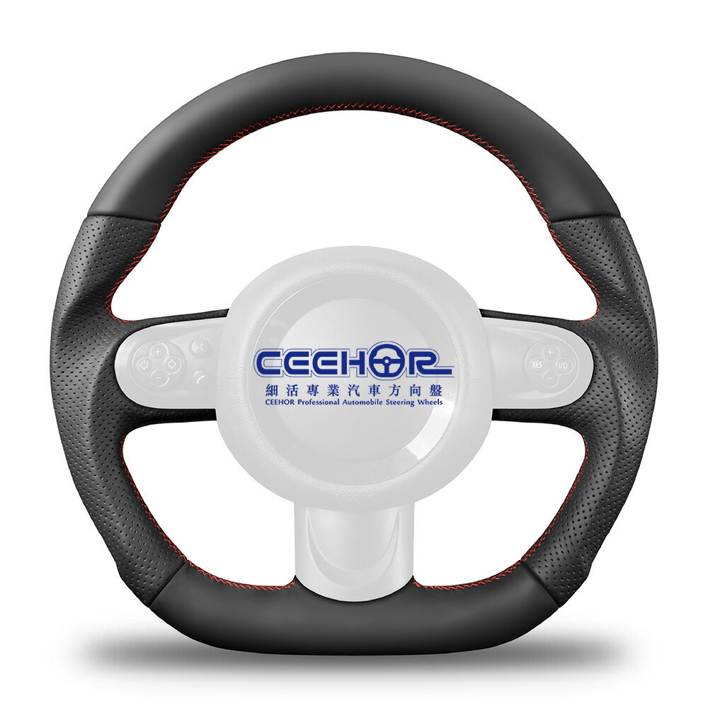 [細活方向盤] 全牛皮款 R56 R57 R58 R59 R60 R61 MINI 迷你 變形蟲方向盤