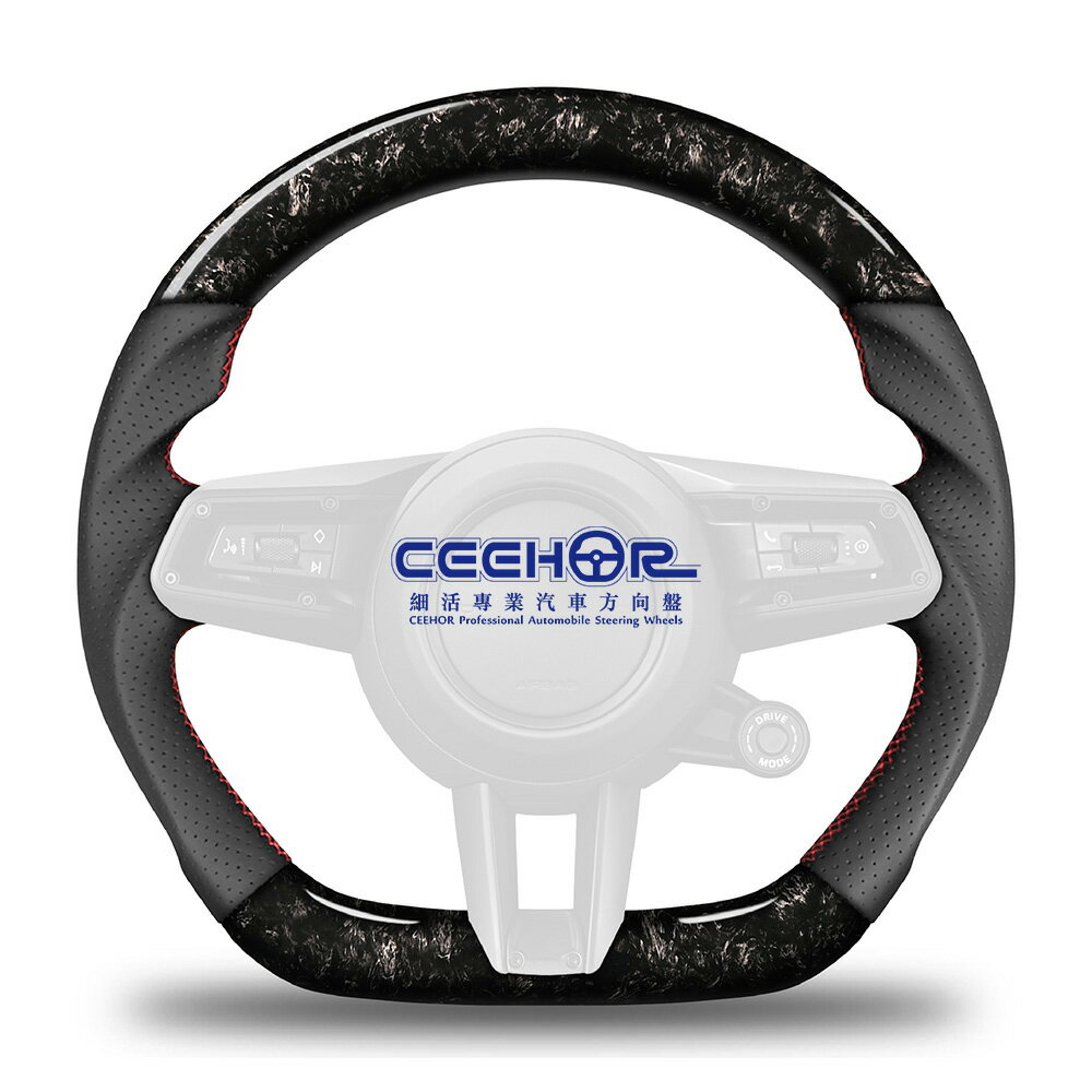 [細活方向盤] 鍛造碳纖維款 911 PANAMERA TAYCAN MACAN CAYENNE PORSCHE 保時捷 變形蟲方向盤