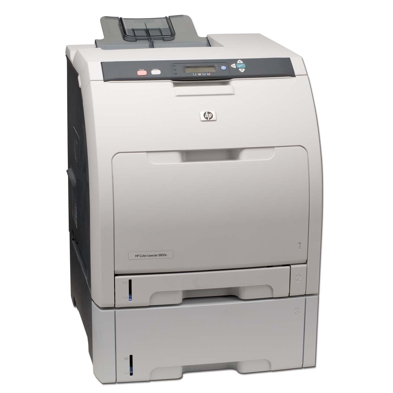 Hp color laserjet 3800 печатает черным цветом