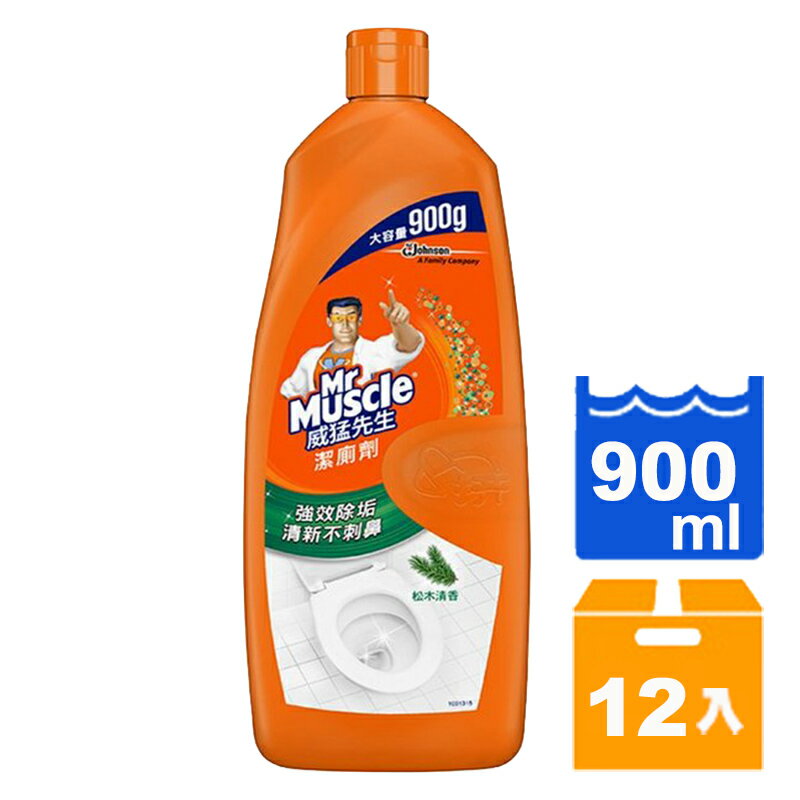 威猛先生潔廁劑-松木清香 900ml(12入)/箱【康鄰超市】