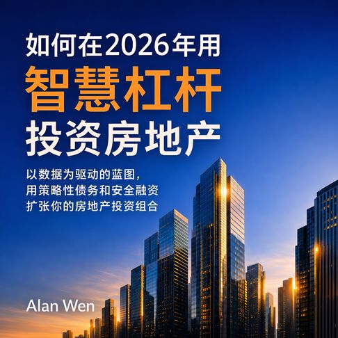 【有聲書】如何在2026年用智慧杠杆投资房地产 0