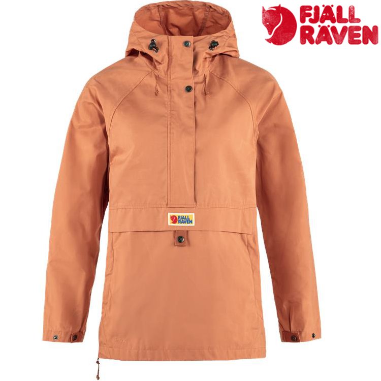 出清特價 Fjallraven 北極狐 Vardag Anorak 女款 半開襟夾克/風衣外套 87009 242 沙漠棕
