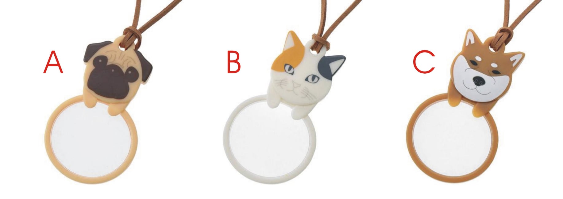 日本進口~可愛動物造型 老花鏡 放大鏡 項錬(預購品-下單請先詢問到貨日)