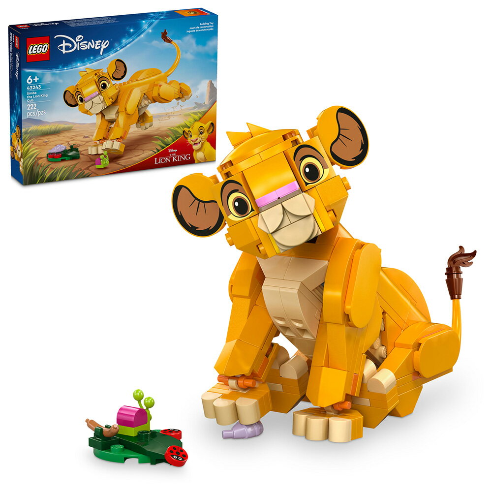 樂高LEGO 43243 Disney Classic 迪士尼系列 Simba the Lion King Cub