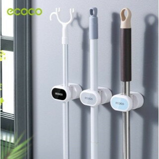 【iWork花屋】台灣現貨 拖把掛鉤掛架 免打孔 壁掛衛生間拖布 收納架 粘膠強力固定卡扣 5