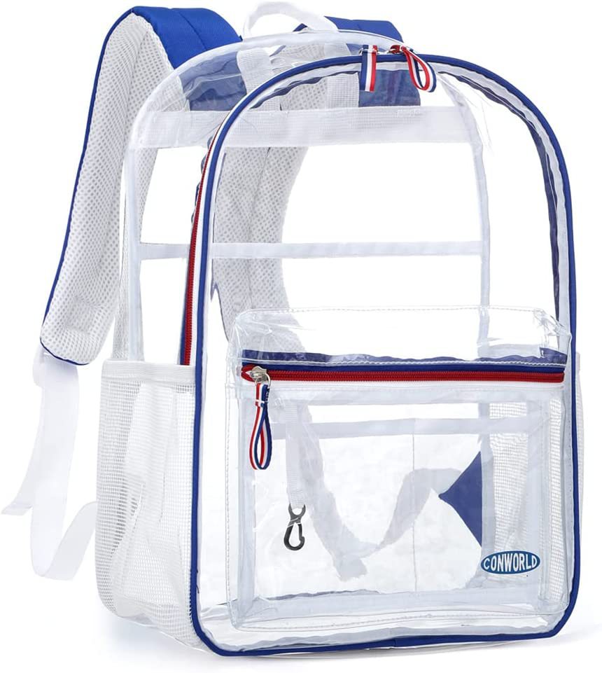戶外演出旅行上學 PVC 透明背包 透視背包 適合學校工作運動