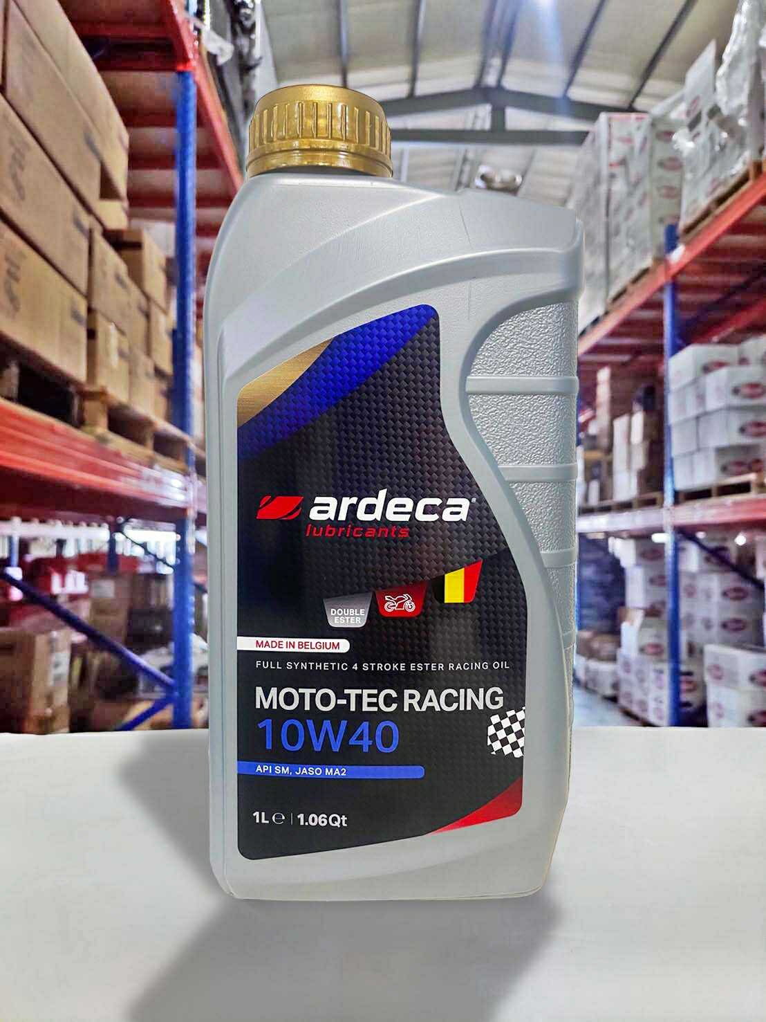 【4%點數】『油工廠』ARDECA MOTO-TEC RACING 4T 10w40 全合成雙酯類 機車用機油 MA2【樂天APP下單限定】