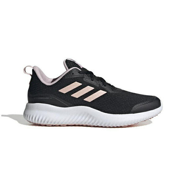 Adidas Alphacomfy [ID0352] 男女 慢跑鞋 運動 休閒 透氣 基本款 緩震 舒適 愛迪達 黑粉