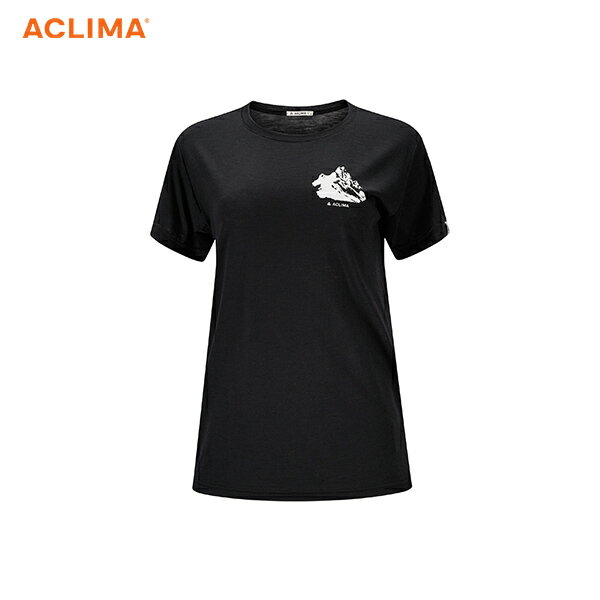 挪威[ACLIMA] LW140 Classic Tee Mountain W 女款輕量山脈T恤 / 透氣排汗 / 抗臭快乾