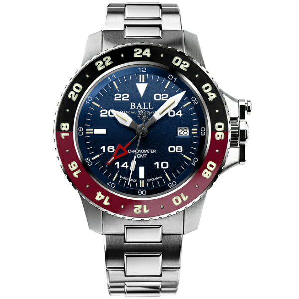 B3 BALL 波爾錶】 DG2118C-S3C-BE Engineer Hydrocarbon系列 AeroGMT II機械腕錶/藍面 40mm｜樂天全館特惠中★指定刷卡回饋10%