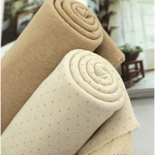 天然彩棉 有機棉 提花針織 寶寶布料 進口布料 DD224