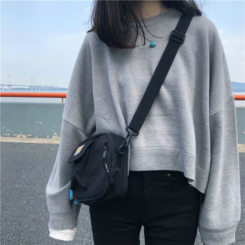 日系古著vintage衛衣女秋冬寬松韓版ins慵懶風bf加絨加厚上衣