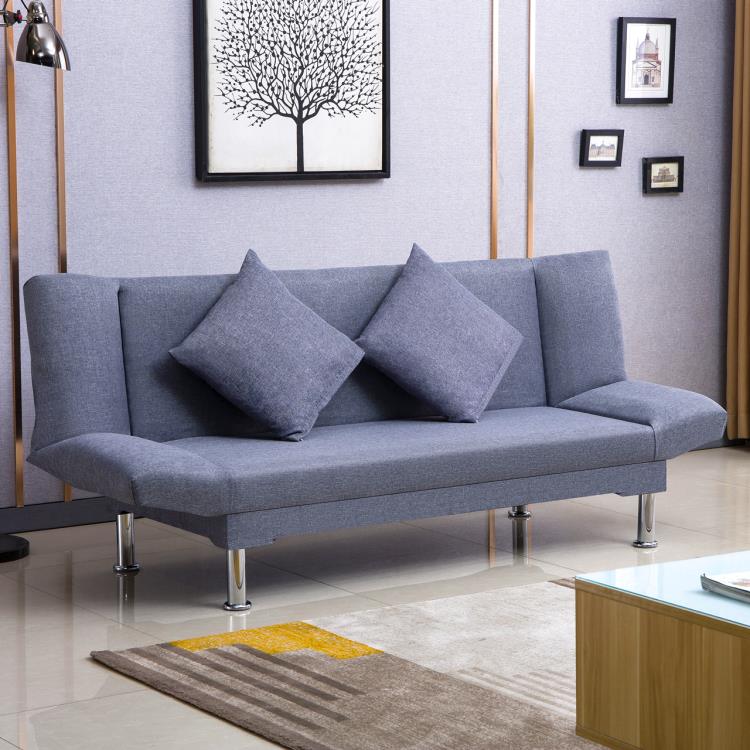 北歐小戶型沙發出租房可折疊臥室公寓簡易客廳懶人布藝現代簡約床