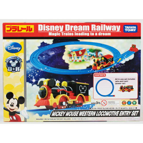 【震撼精品百貨】Micky Mouse 米奇/米妮 Disney x PLARAIL 鐵道入門組 米奇 震撼日式精品百貨